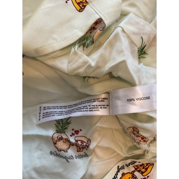 Denim & Flower Ricky Singh Pineapple & Pizza Short Sleeve Shirt - Picture 7 of 8